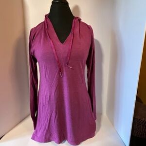 Athleta - Pink Relaxed Tie Front Tunic